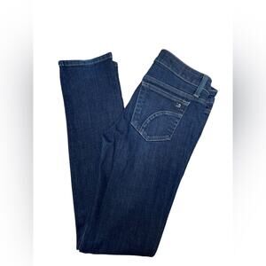 Joes JEANS Womens 29 Dark Wash Cigarette Fit Low Rise Stretch